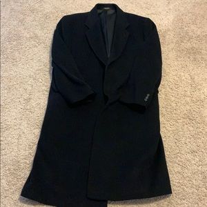 NWOT Men’s diSilver Full length top coat